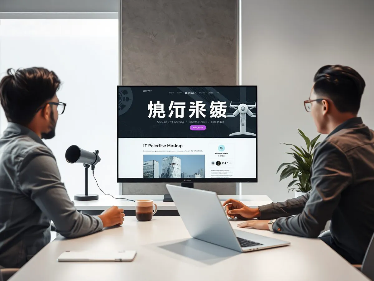 IT团队讨论网站改版方案